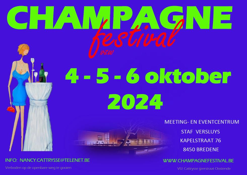 CHAMPAGNE FESTIVAL - BREDENE